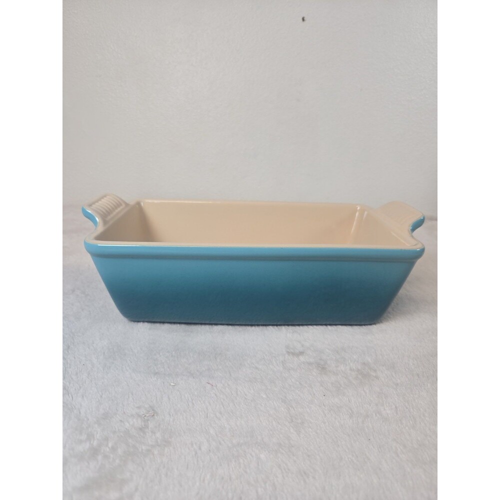 Le Creuset Stoneware Heritage Loaf Pan - Caribbean Blue/Teal